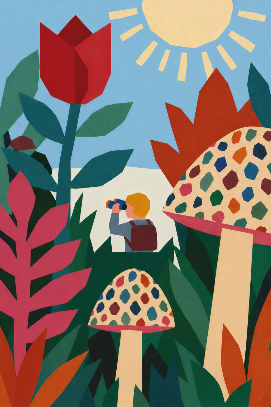Field Trip, art print by VEERY