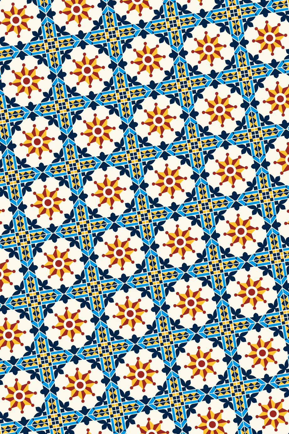 Porto Grid, art print by VEERY