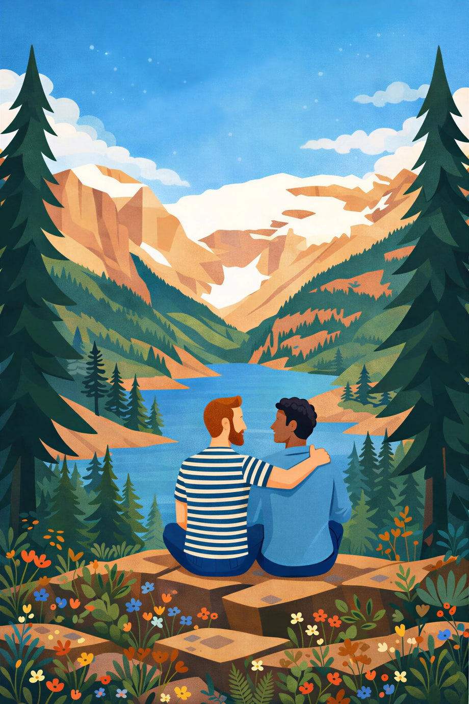 Our Quiet Place, art print by VEERY