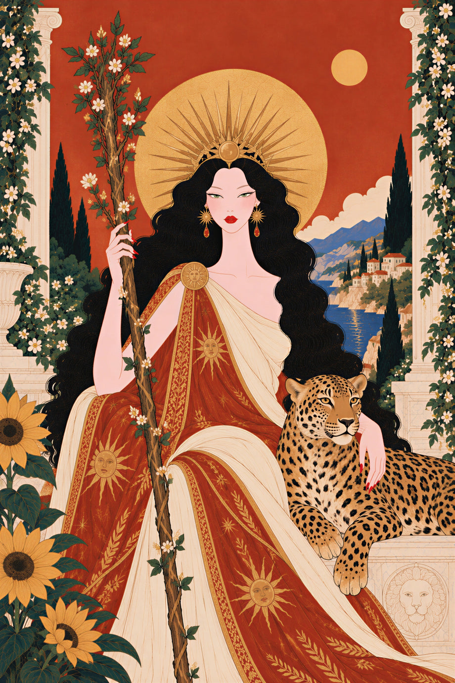 Queen of Wands, Poster von VEERY