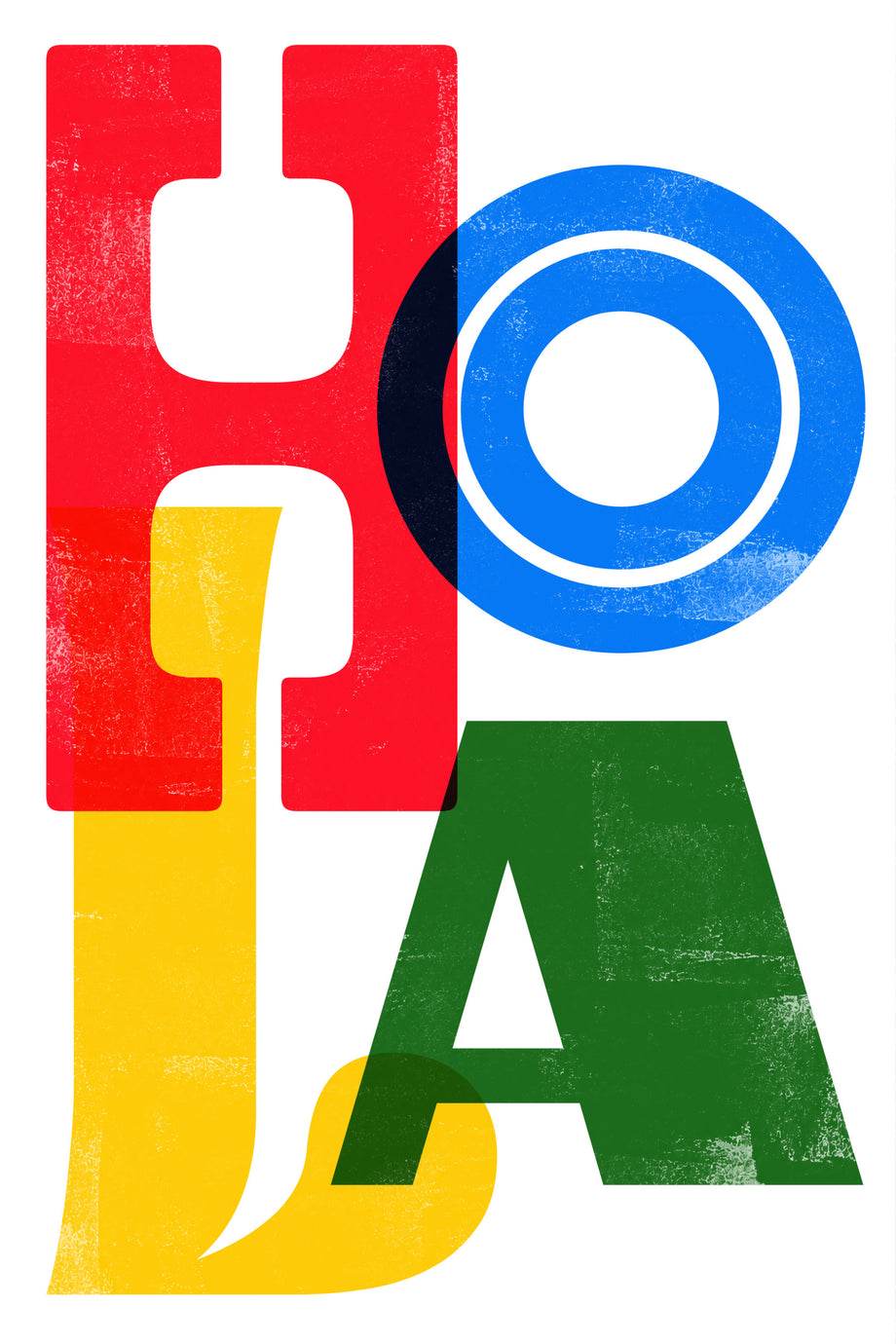 Hola, art print by VEERY